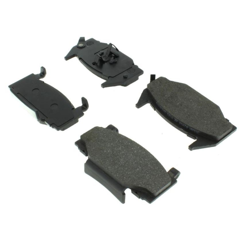 CENTRIC PARTS 102.01910 C-Tek Semi-Metallic Brake Pads with Shims