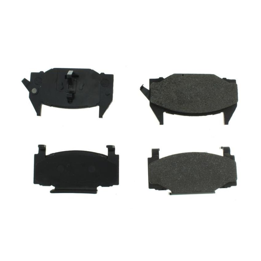 CENTRIC PARTS 102.01910 C-Tek Semi-Metallic Brake Pads with Shims