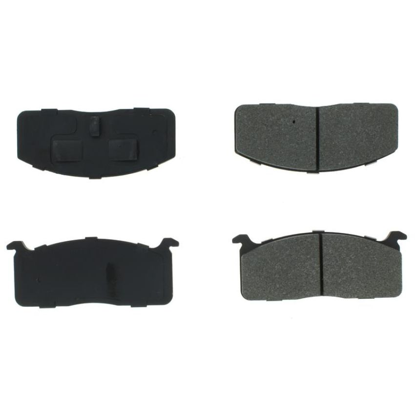 CENTRIC PARTS 102.01970 C-Tek Semi-Metallic Brake Pads with Shims