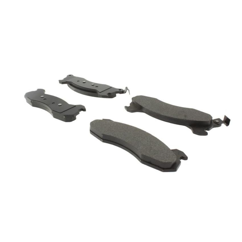 CENTRIC PARTS 102.02040 C-Tek Semi-Metallic Brake Pads with Shims