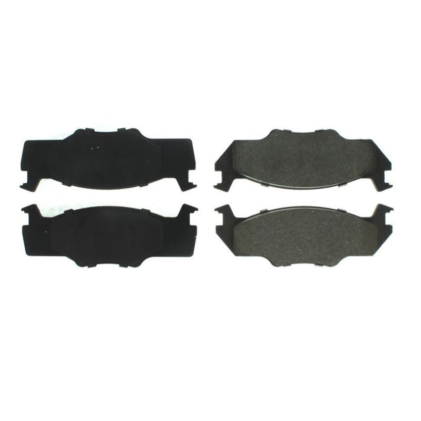 CENTRIC PARTS 102.02060 C-Tek Semi-Metallic Brake Pads with Shims