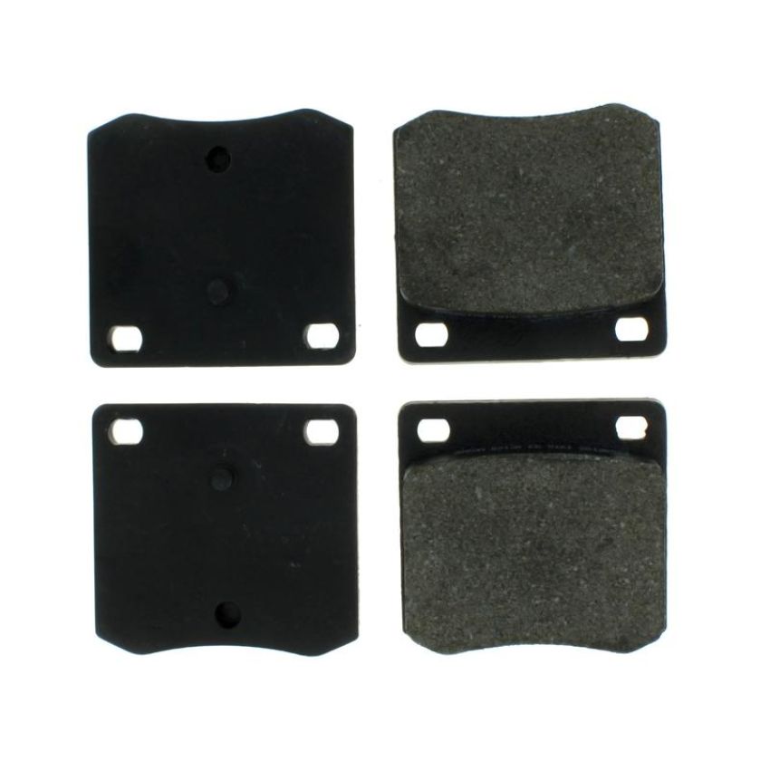 CENTRIC PARTS 102.02130 C-Tek Semi-Metallic Brake Pads with Shims