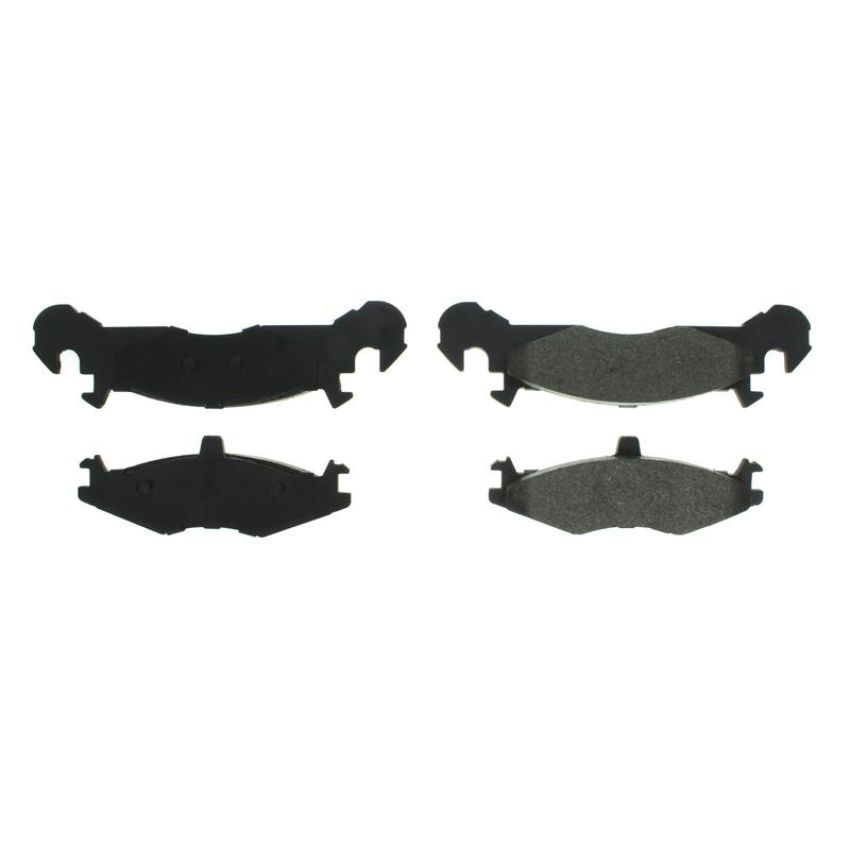 CENTRIC PARTS 102.02210 C-Tek Semi-Metallic Brake Pads with Shims