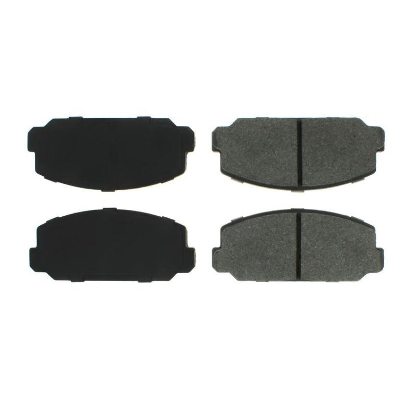 CENTRIC PARTS 102.02260 C-Tek Semi-Metallic Brake Pads with Shims