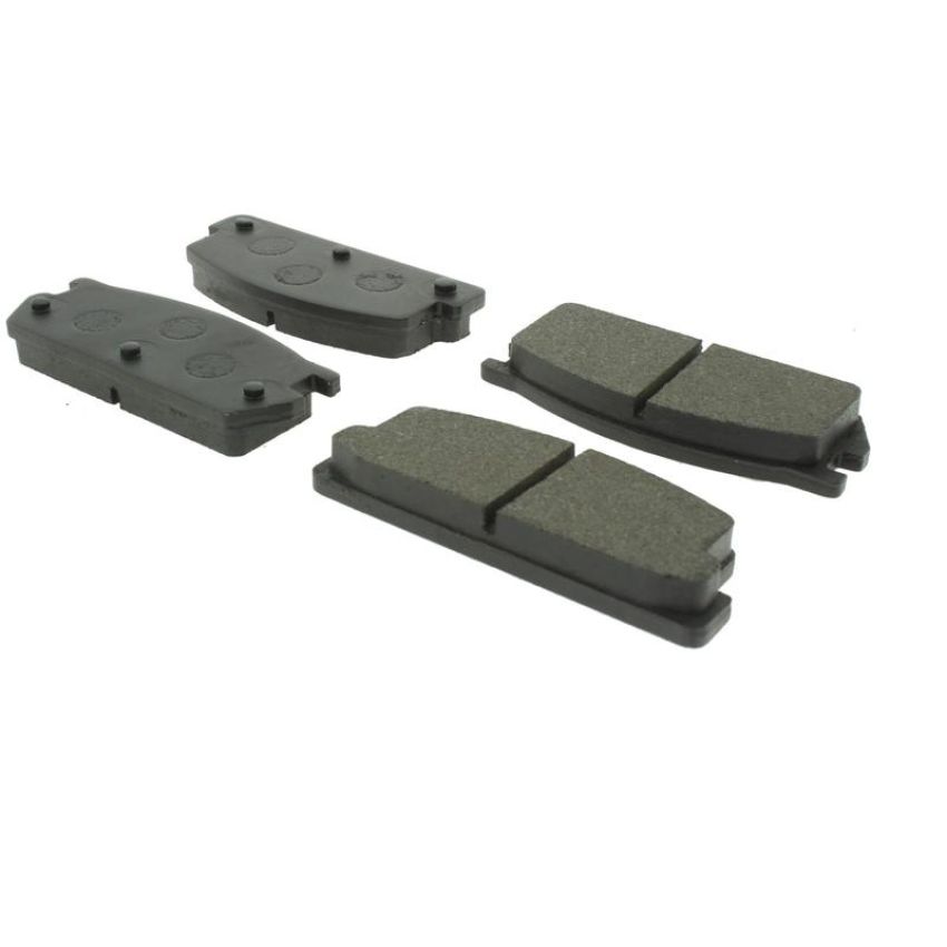 CENTRIC PARTS 102.02350 C-Tek Semi-Metallic Brake Pads with Shims