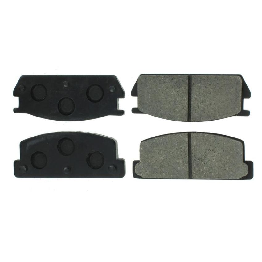 CENTRIC PARTS 102.02350 C-Tek Semi-Metallic Brake Pads with Shims