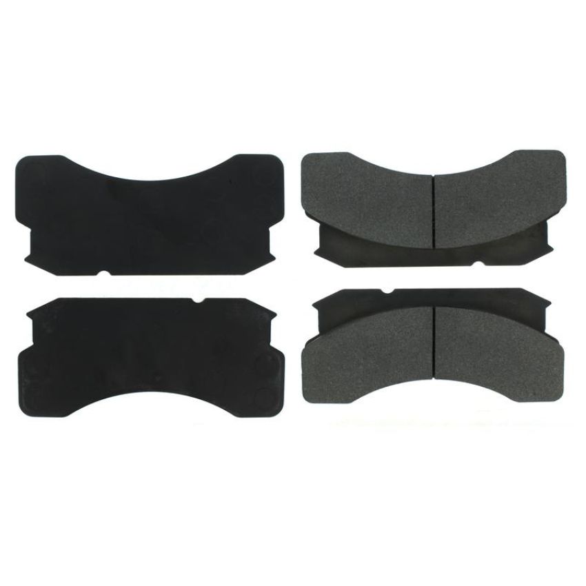 CENTRIC PARTS 102.02360 C-Tek Semi-Metallic Brake Pads with Shims