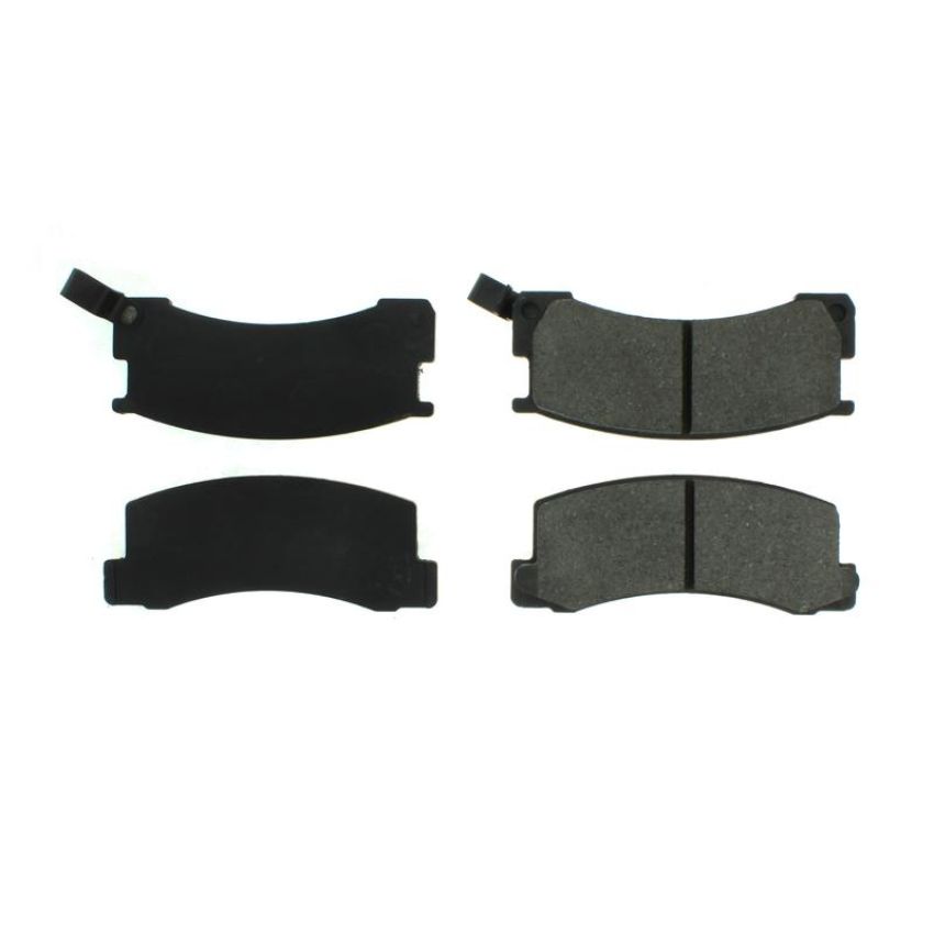 CENTRIC PARTS 102.02400 C-Tek Semi-Metallic Brake Pads with Shims