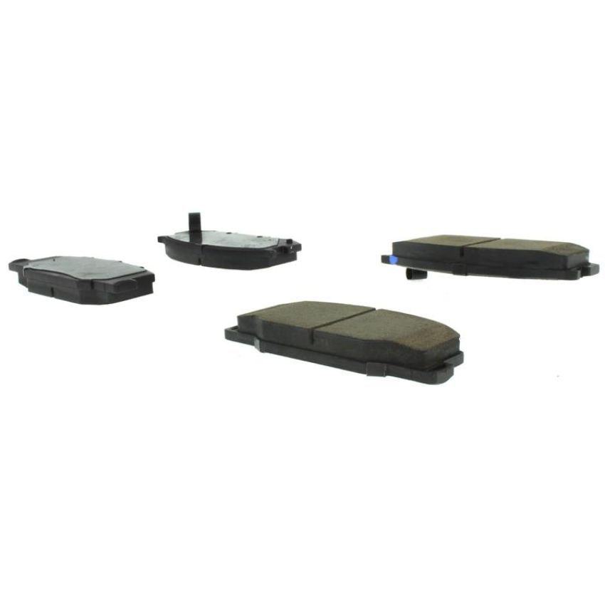 CENTRIC PARTS 102.02450 C-Tek Semi-Metallic Brake Pads with Shims