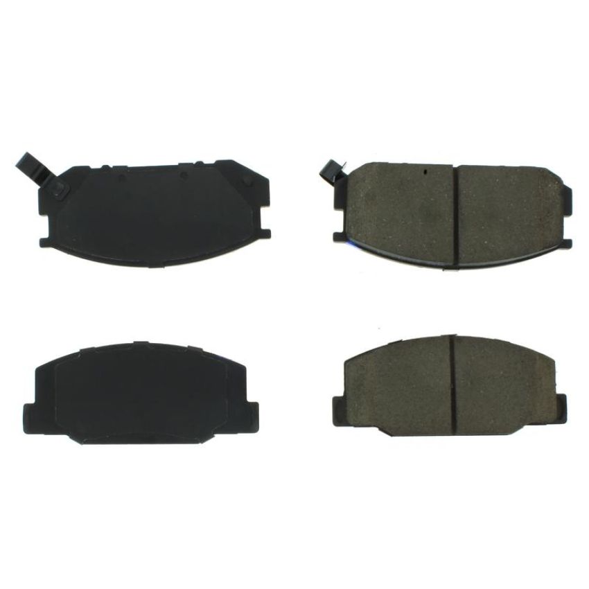 CENTRIC PARTS 102.02450 C-Tek Semi-Metallic Brake Pads with Shims