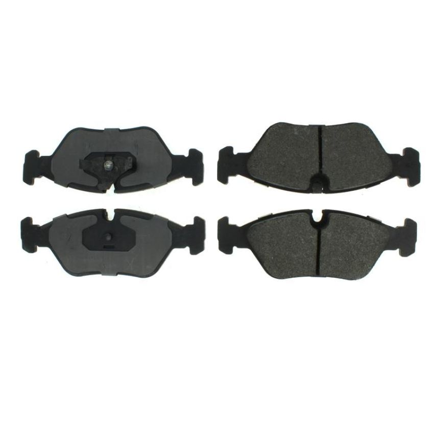 CENTRIC PARTS 102.02530 C-Tek Semi-Metallic Brake Pads with Shims