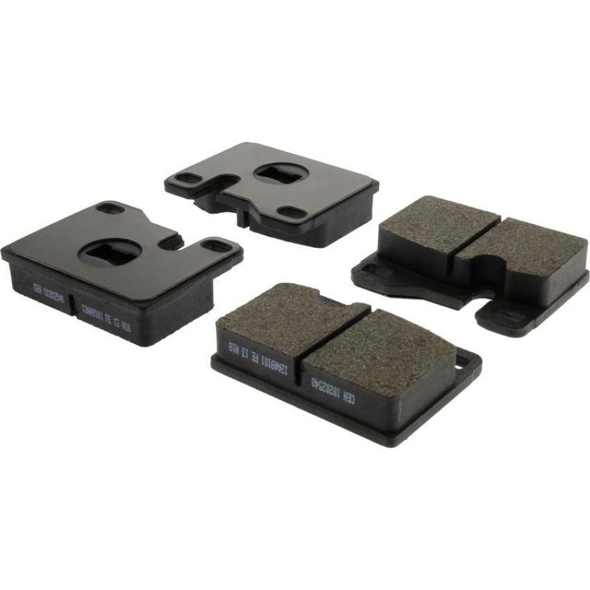CENTRIC PARTS 102.02540 C-Tek Semi-Metallic Brake Pads with Shims