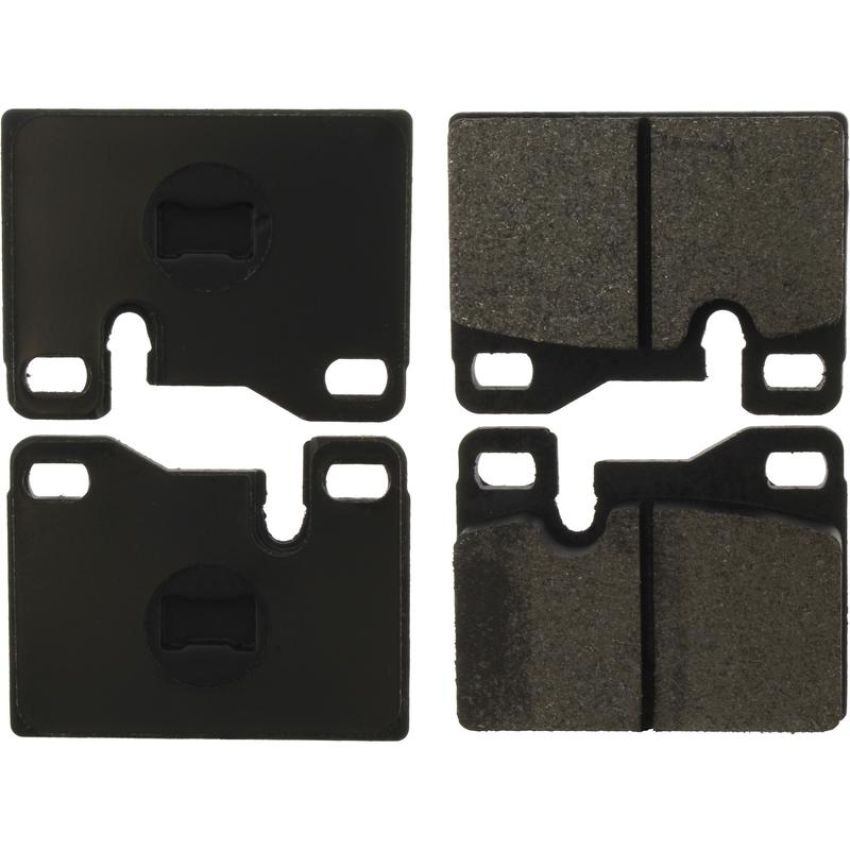 CENTRIC PARTS 102.02540 C-Tek Semi-Metallic Brake Pads with Shims