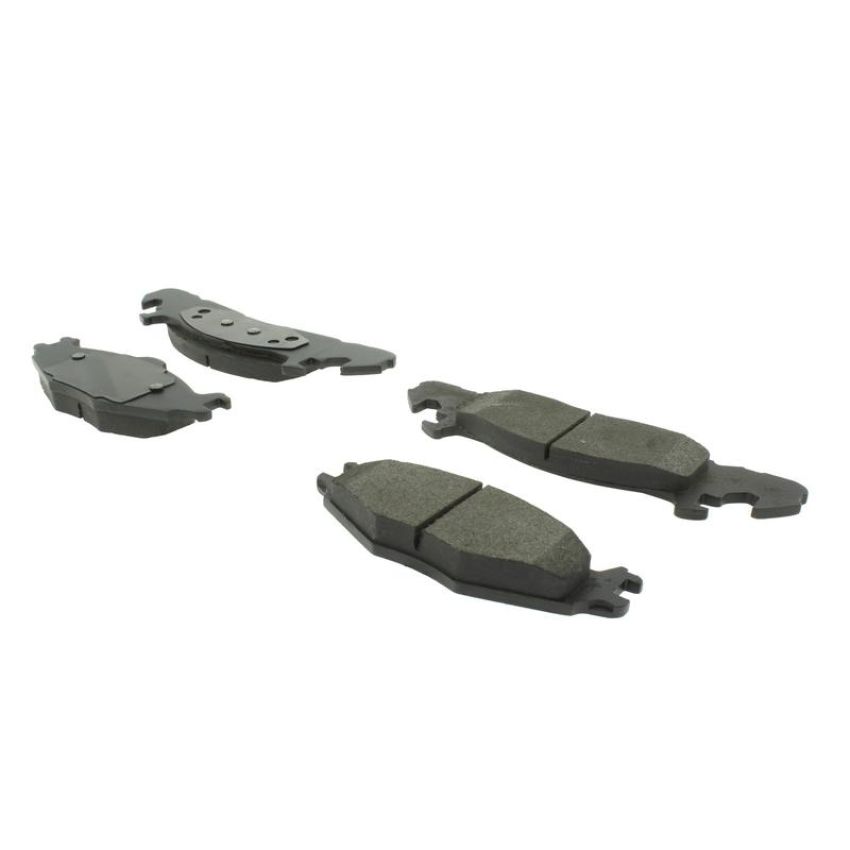 CENTRIC PARTS 102.02590 C-Tek Semi-Metallic Brake Pads with Shims
