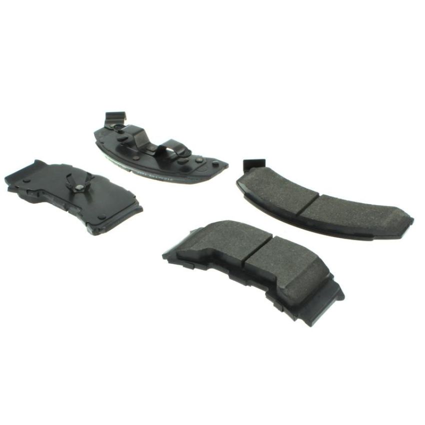 CENTRIC PARTS 102.02610 C-Tek Semi-Metallic Brake Pads with Shims