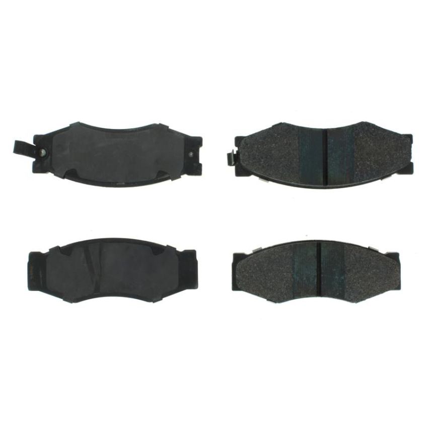 CENTRIC PARTS 102.02660 C-Tek Semi-Metallic Brake Pads with Shims
