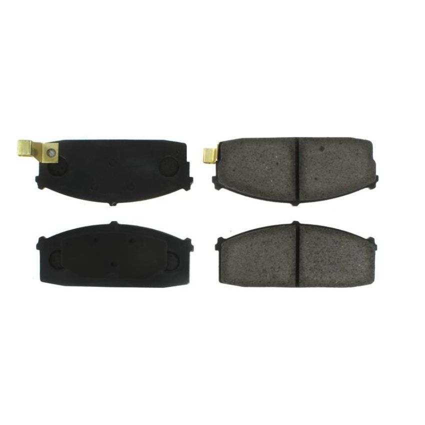 CENTRIC PARTS 102.02740 C-Tek Semi-Metallic Brake Pads with Shims