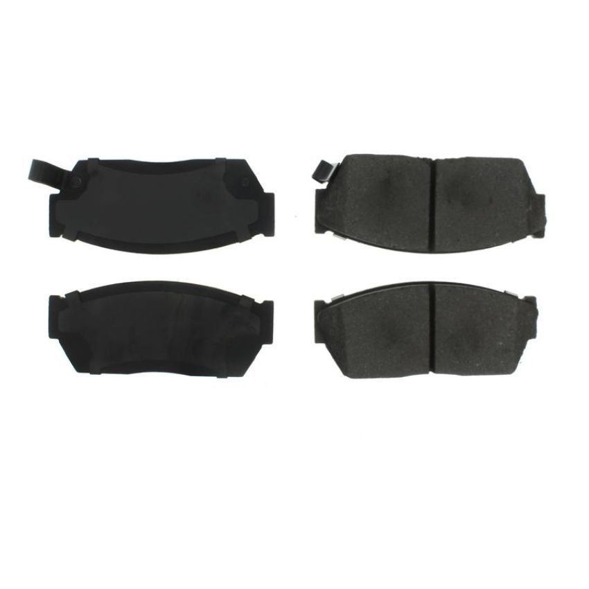 CENTRIC PARTS 102.02760 C-Tek Semi-Metallic Brake Pads with Shims