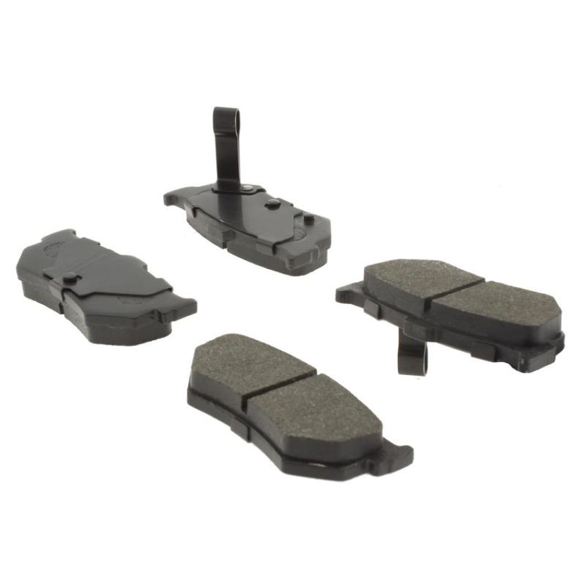 CENTRIC PARTS 102.02770 C-Tek Semi-Metallic Brake Pads with Shims