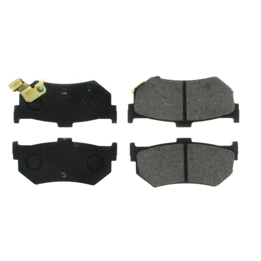 CENTRIC PARTS 102.02770 C-Tek Semi-Metallic Brake Pads with Shims