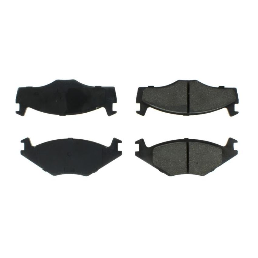 CENTRIC PARTS 102.02800 C-Tek Semi-Metallic Brake Pads with Shims
