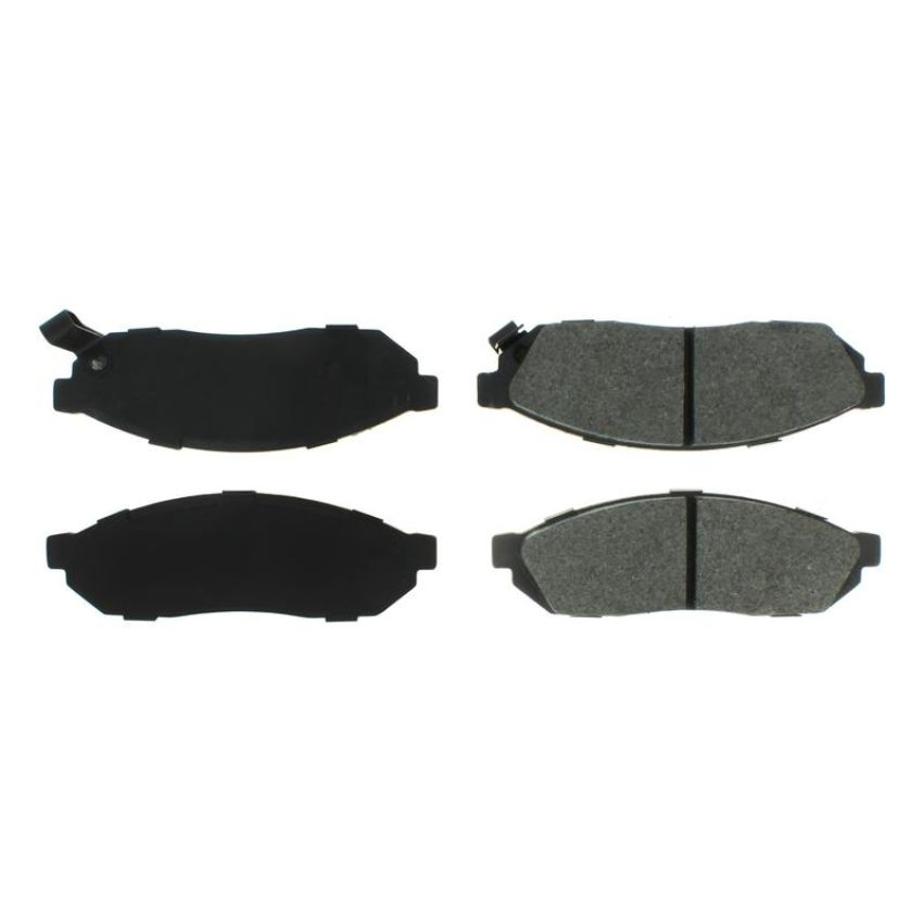 CENTRIC PARTS 102.02810 C-Tek Semi-Metallic Brake Pads with Shims