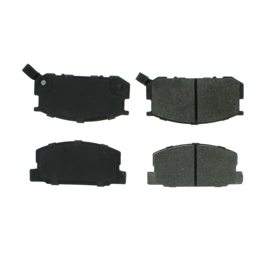 CENTRIC PARTS 102.02820 C-Tek Semi-Metallic Brake Pads with Shims
