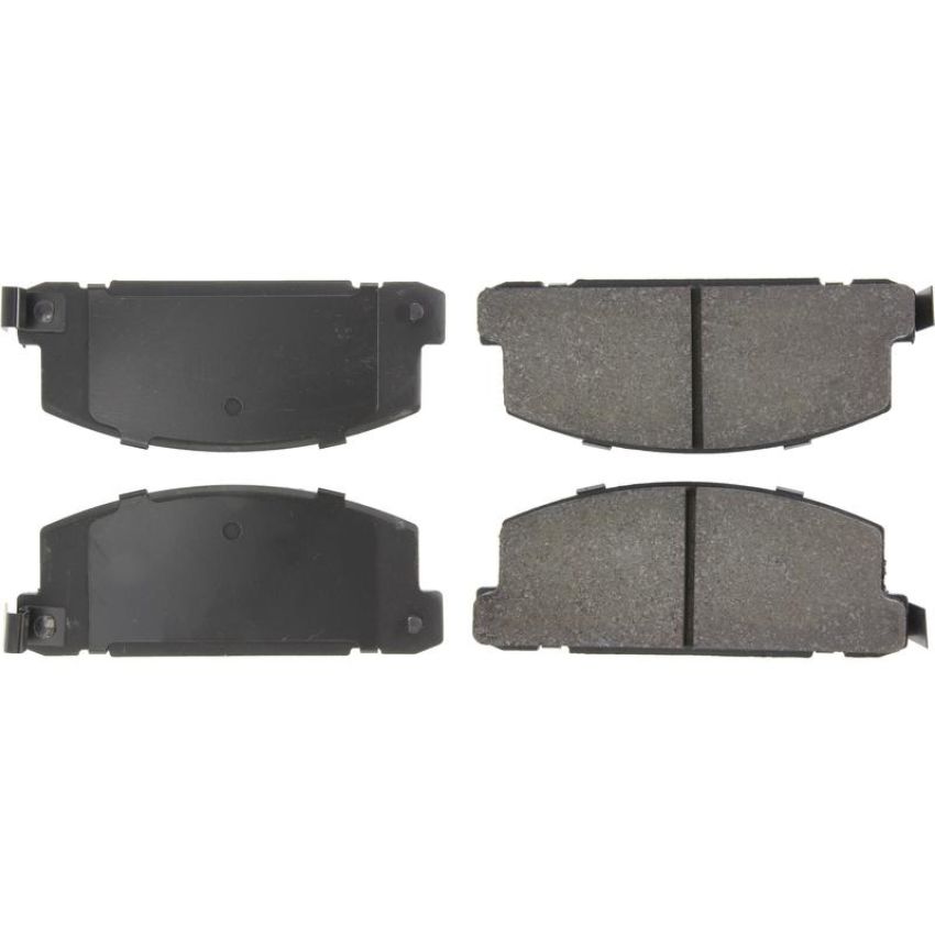 CENTRIC PARTS 102.02850 C-Tek Semi-Metallic Brake Pads with Shims
