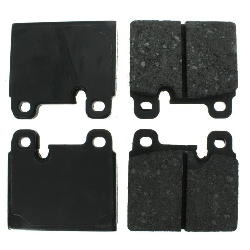 CENTRIC PARTS 102.02870 C-Tek Semi-Metallic Brake Pads with Shims