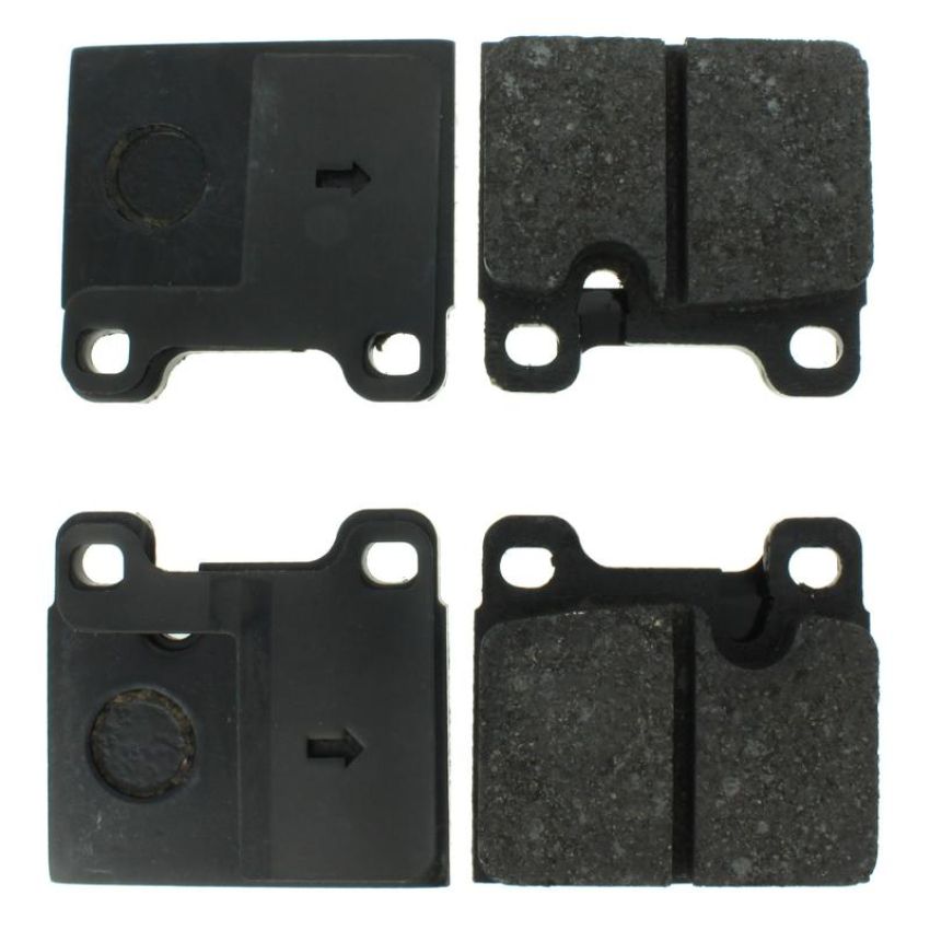 CENTRIC PARTS 102.02880 C-Tek Semi-Metallic Brake Pads with Shims