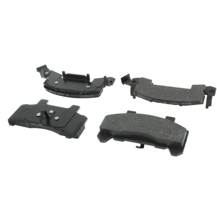CENTRIC PARTS 102.02890 C-Tek Semi-Metallic Brake Pads with Shims
