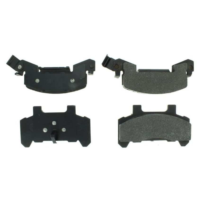 CENTRIC PARTS 102.02890 C-Tek Semi-Metallic Brake Pads with Shims