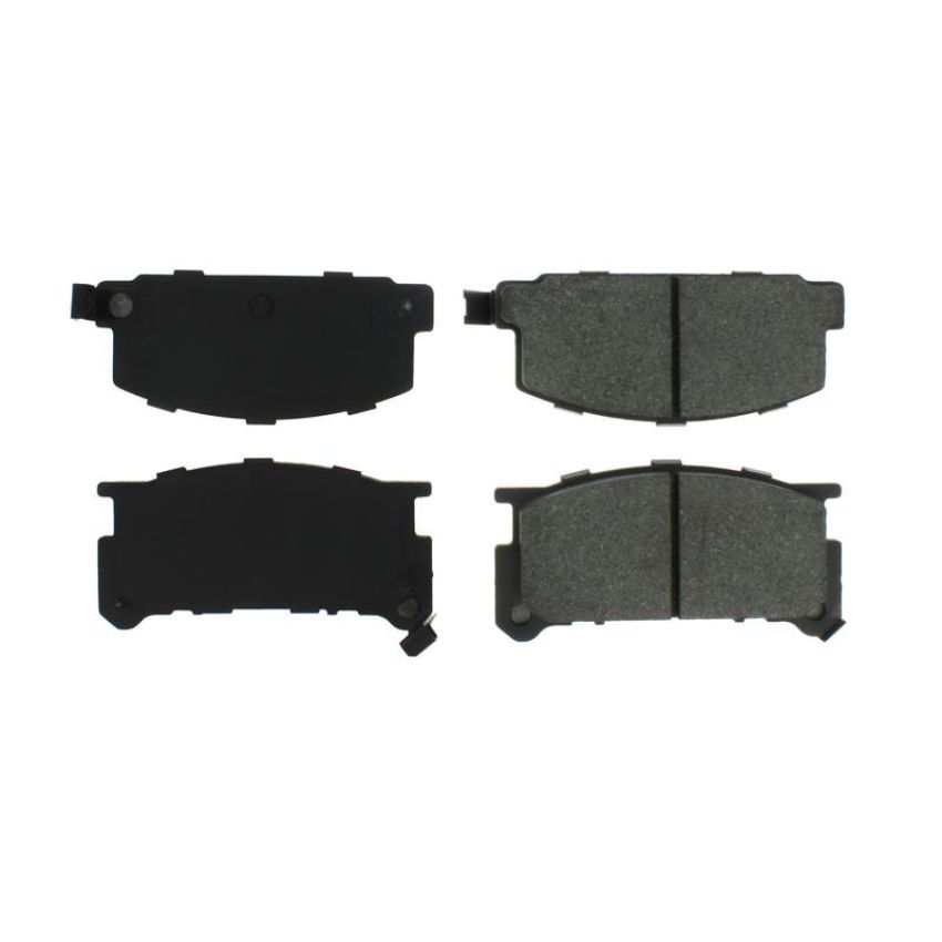 CENTRIC PARTS 102.02910 C-Tek Semi-Metallic Brake Pads with Shims