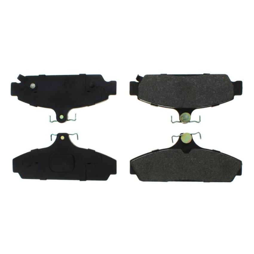 CENTRIC PARTS 102.02940 C-Tek Semi-Metallic Brake Pads with Shims