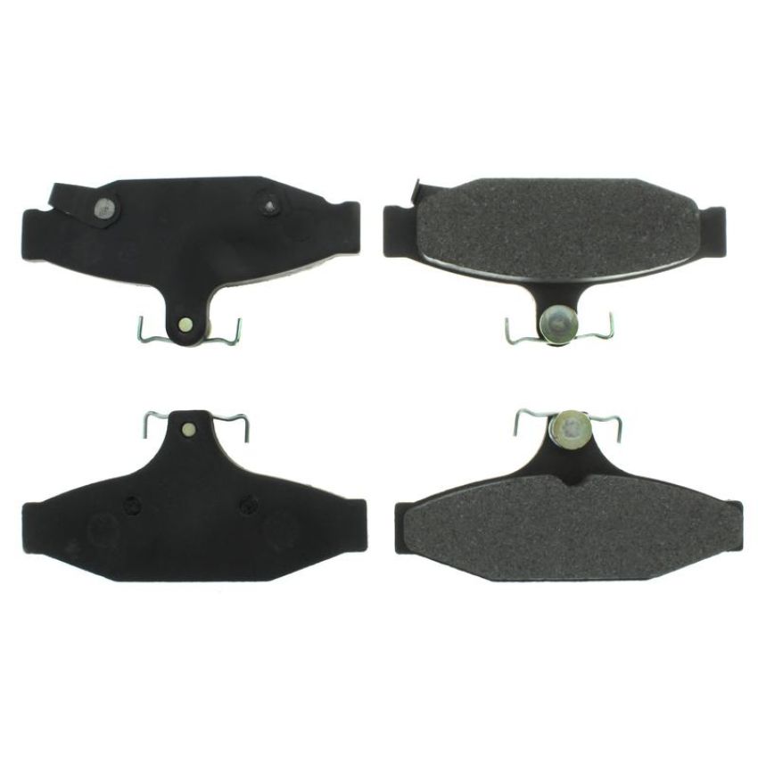 CENTRIC PARTS 102.02950 C-Tek Semi-Metallic Brake Pads with Shims