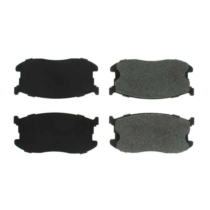 CENTRIC PARTS 102.02970 C-Tek Semi-Metallic Brake Pads with Shims
