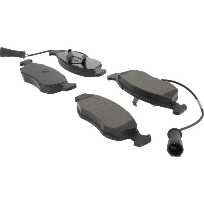 CENTRIC PARTS 102.02980 C-Tek Semi-Metallic Brake Pads with Shims