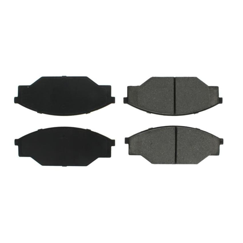 CENTRIC PARTS 102.03030 C-Tek Semi-Metallic Brake Pads with Shims