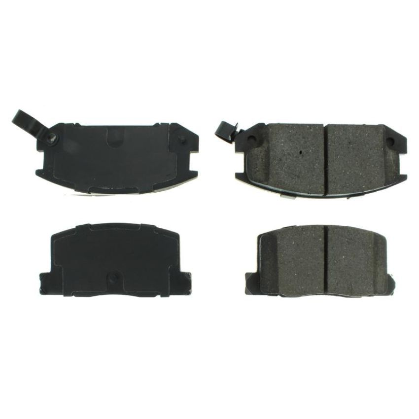 CENTRIC PARTS 102.03090 C-Tek Semi-Metallic Brake Pads with Shims