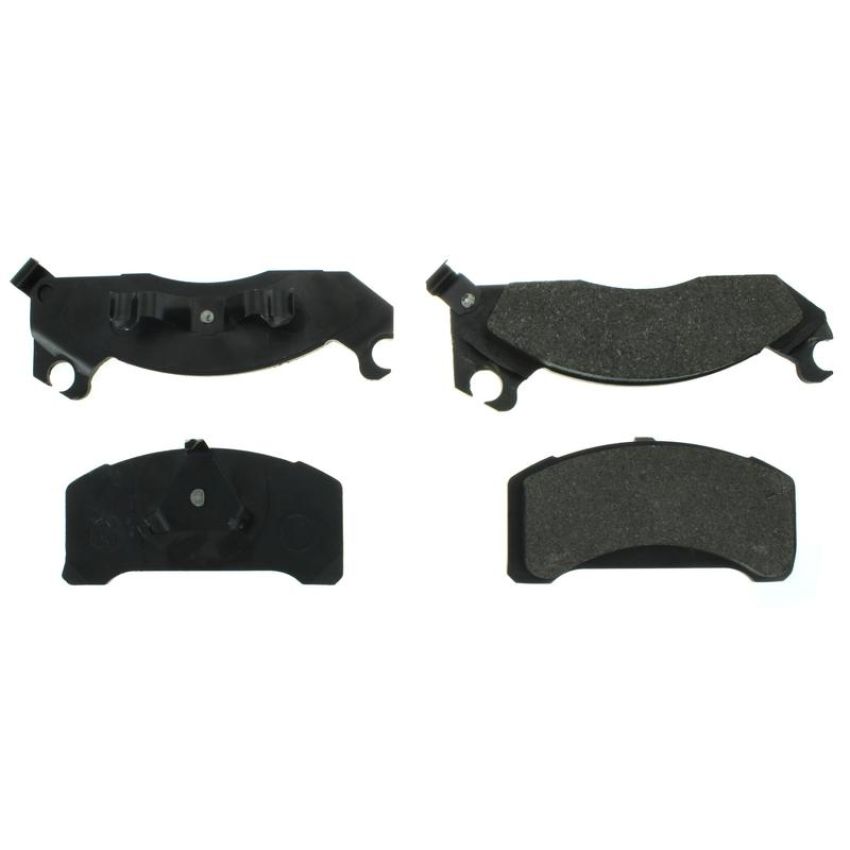 CENTRIC PARTS 102.03100 C-Tek Semi-Metallic Brake Pads with Shims