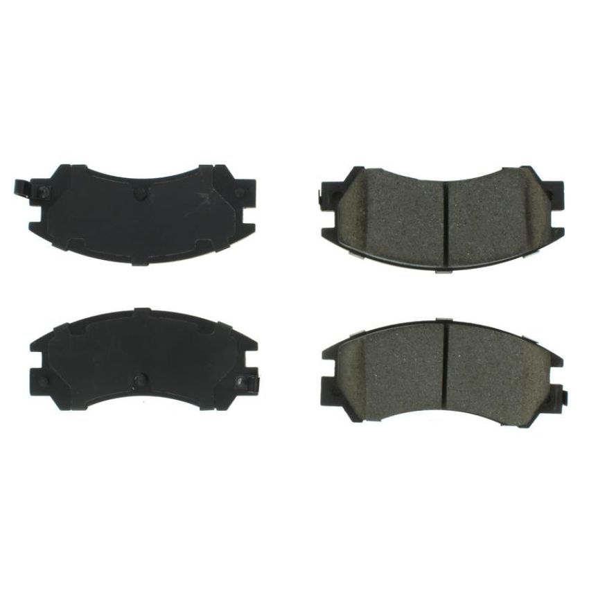 CENTRIC PARTS 102.03110 C-Tek Semi-Metallic Brake Pads with Shims