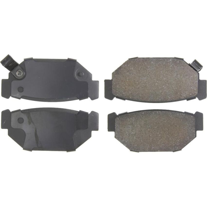 CENTRIC PARTS 102.03140 C-Tek Semi-Metallic Brake Pads with Shims