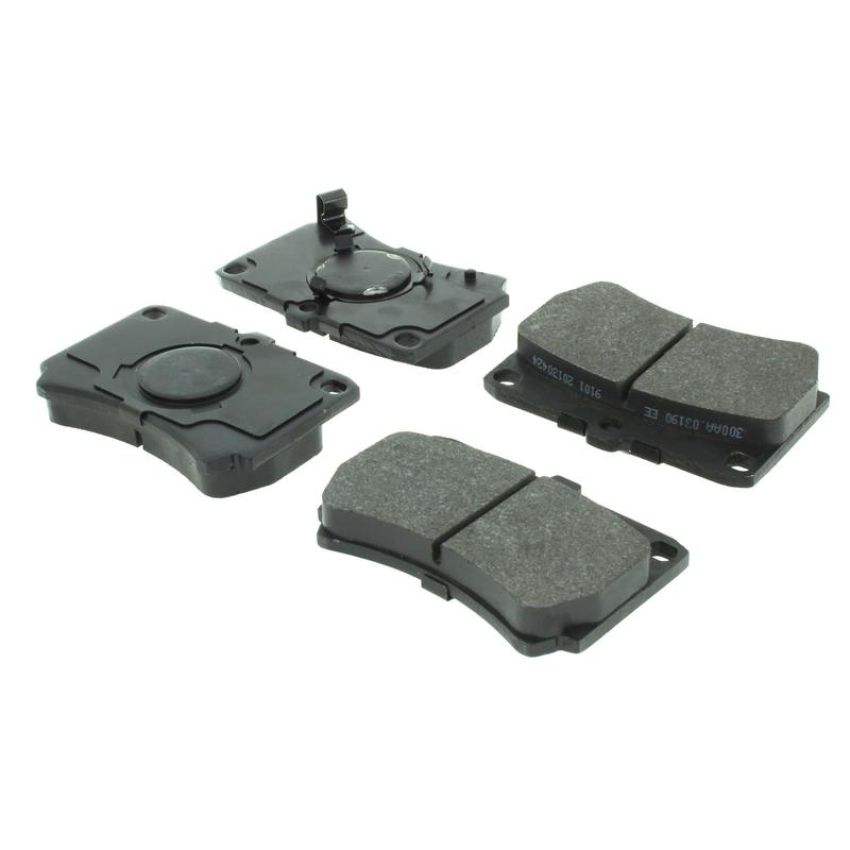 CENTRIC PARTS 102.03190 C-Tek Semi-Metallic Brake Pads with Shims