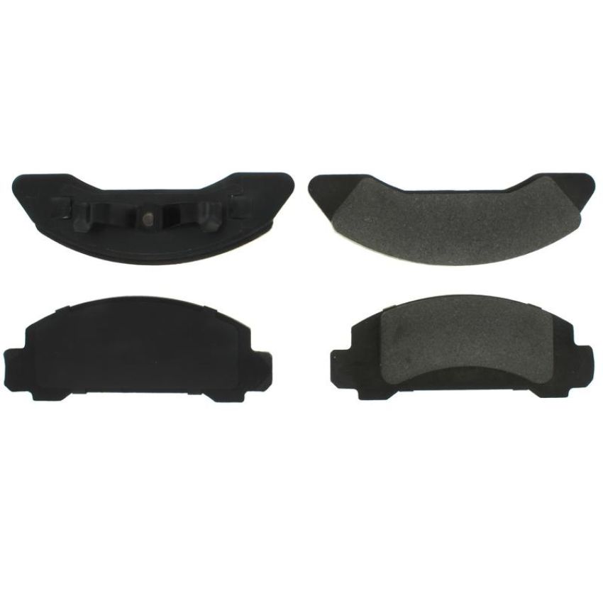 CENTRIC PARTS 102.03260 C-Tek Semi-Metallic Brake Pads with Shims