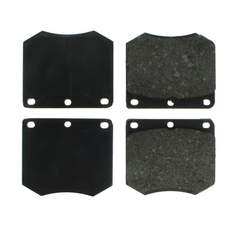 CENTRIC PARTS 102.03300 C-Tek Semi-Metallic Brake Pads with Shims