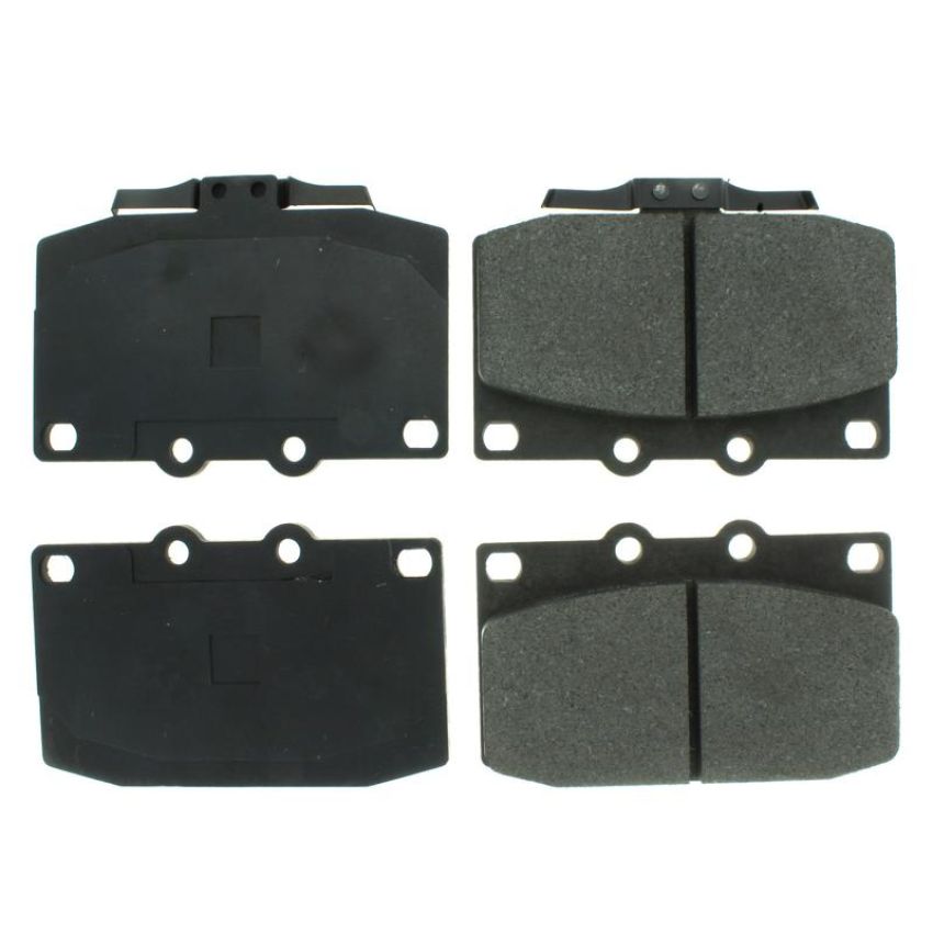 CENTRIC PARTS 102.03310 C-Tek Semi-Metallic Brake Pads with Shims