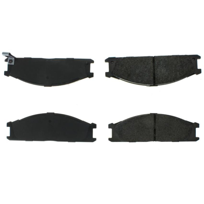 CENTRIC PARTS 102.03330 C-Tek Semi-Metallic Brake Pads with Shims