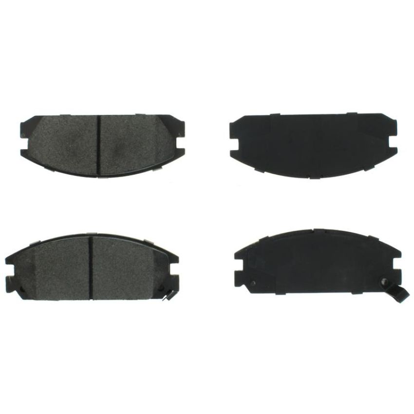 CENTRIC PARTS 102.03340 C-Tek Semi-Metallic Brake Pads with Shims