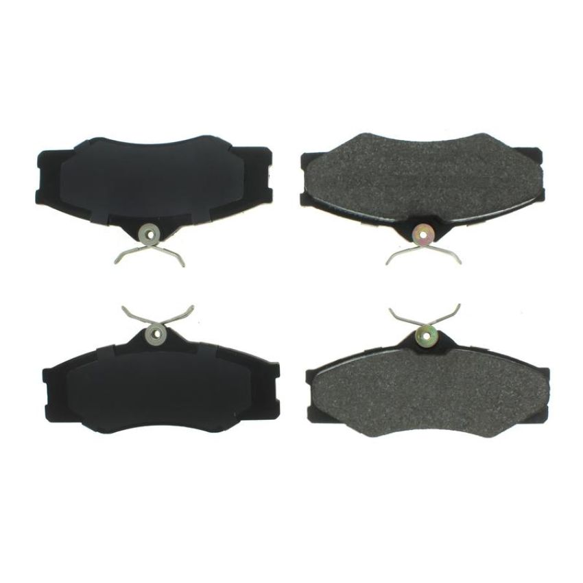CENTRIC PARTS 102.03380 C-Tek Semi-Metallic Brake Pads with Shims