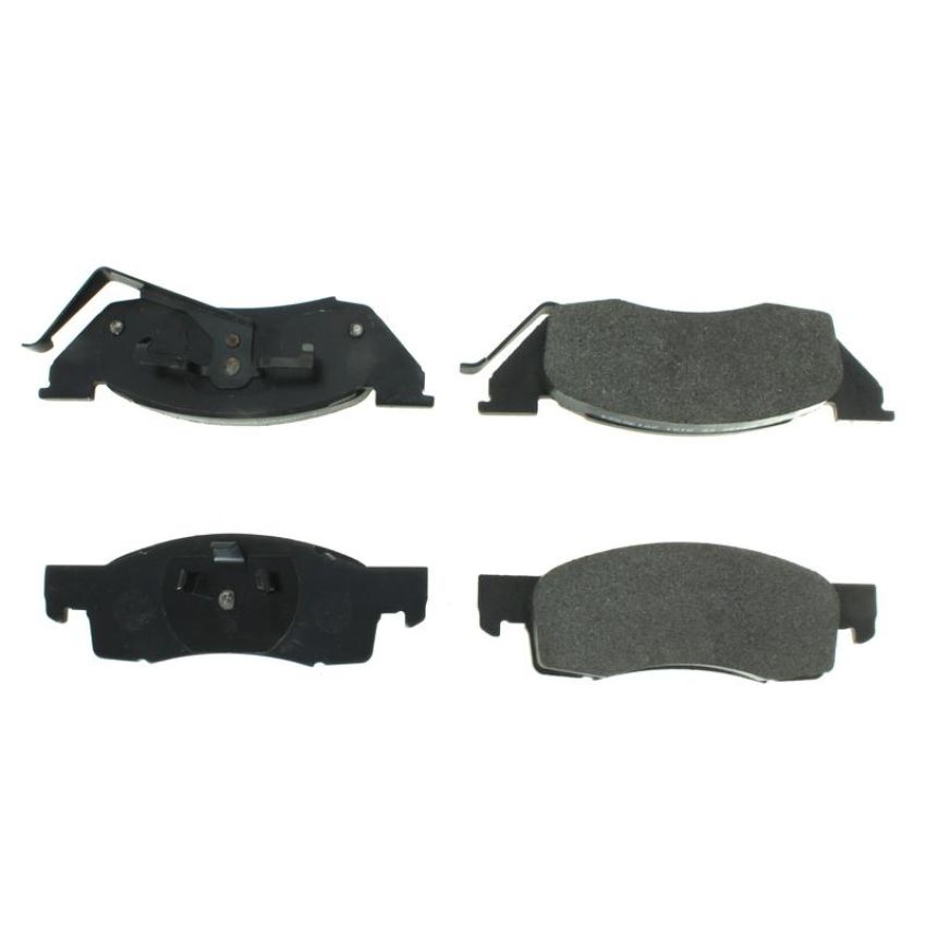 CENTRIC PARTS 102.03440 C-Tek Semi-Metallic Brake Pads with Shims